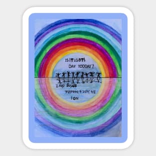 Rainbow Bridge Sticker